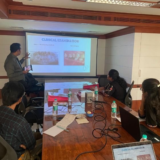 Hands-on training session